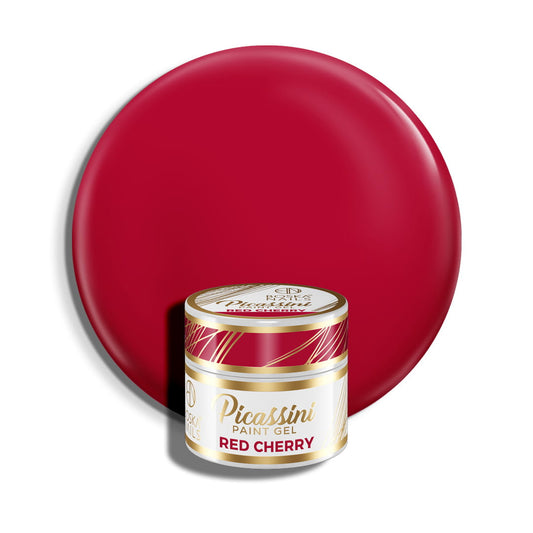 Picassini Paint Gel Red Cherry 5ml