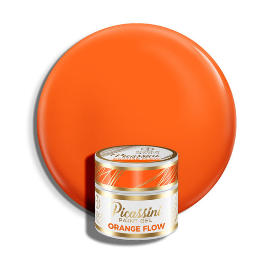 Picassini Paint Gel Orange Flow 5ml