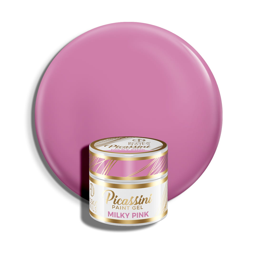 Picassini Paint Gel Milky Pink 5ml