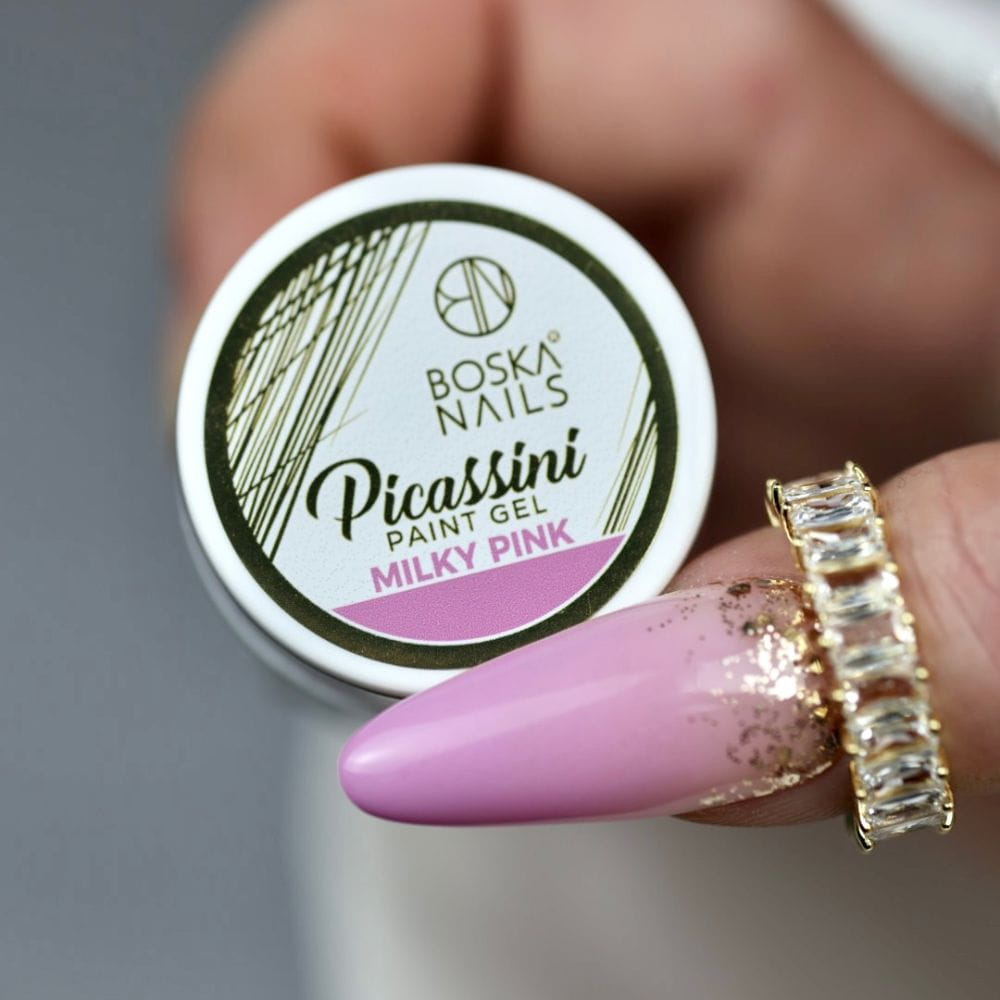 Picassini Paint Gel Milky Pink 5ml